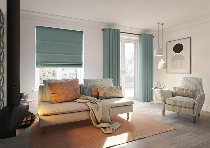 Oslo, Spray - Twist&Fit Roman Blind - Image 7